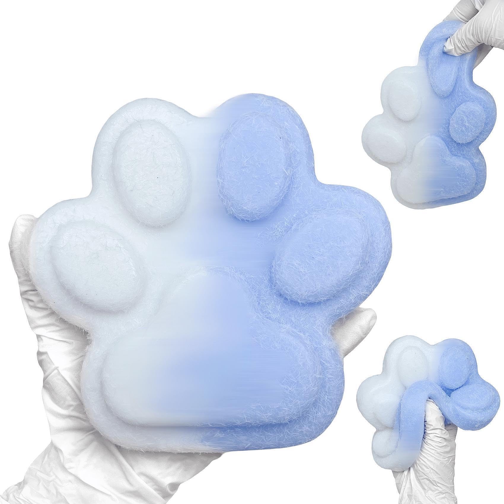 Schylling NeeDoh Rainboh Teenie - Sensory Squeeze Toy - Contains 6 Mini Groovy Globs - 1.5" Wide - Multicolored